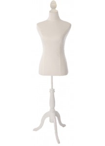 Display And Dressmaking Form White