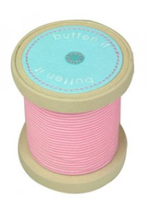 Novelty Pin Cushion Pink Stripe