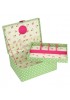 Large Green Polka Dot Box