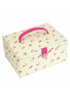 Large Cream Floral Box