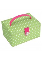 Medium Green Polka Dot Box