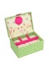 Medium Green Polka Dot Box