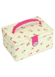 Medium Cream Floral Box