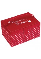 Medium Red Polka Dot Box