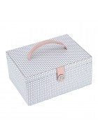 Large Mink Polka Dot box