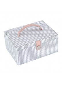 Large Mink Polka Dot box