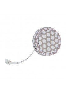 Mink Polka dot tape measure