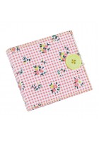 Floral Gingham Needle Wallet