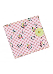 Floral Gingham Needle Wallet